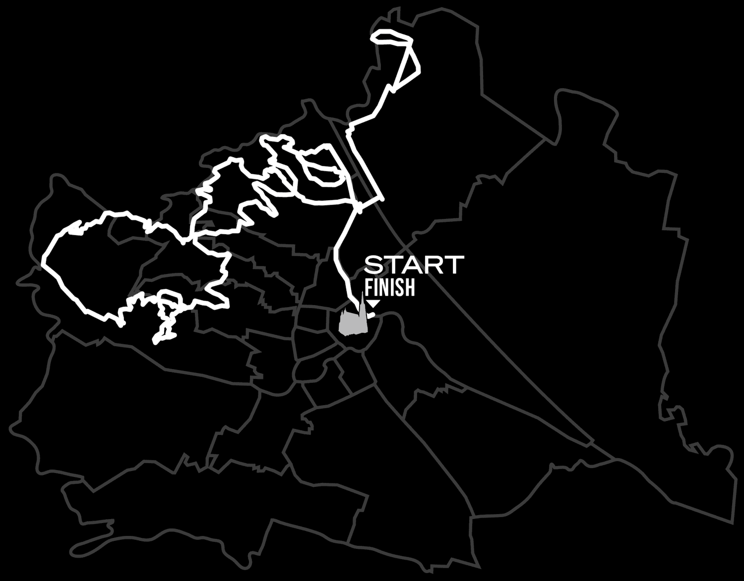 VELO VERTICAL VIENNE – Die Route